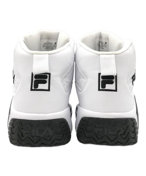 FILA（フィラ）FILA (フィラ) JAMAL MASHBURN 4 ハイカットスニーカー ホワイト サイズ:UK10.0の古着・服飾アイテム