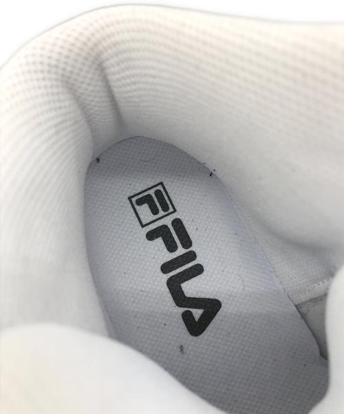 FILA（フィラ）FILA (フィラ) JAMAL MASHBURN 4 ハイカットスニーカー ホワイト サイズ:UK10.0の古着・服飾アイテム