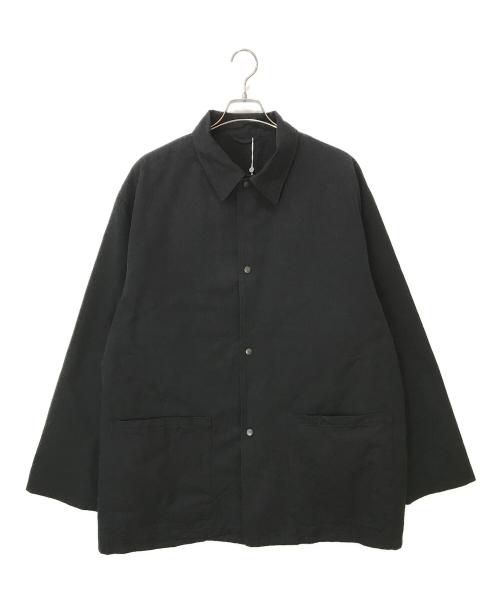 COMOLI（コモリ）COMOLI (コモリ) 25SS ポストワークツイルジャケット ブラック サイズ:3の古着・服飾アイテム