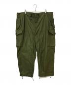 Canadian Armyカナダ軍）の古着「ウィンドオーバーパンツ」｜カーキ