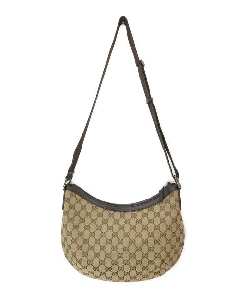 GUCCI（グッチ）GUCCI (グッチ) GGキャンバス ショルダーバッグ ベージュ サイズ:-の古着・服飾アイテム