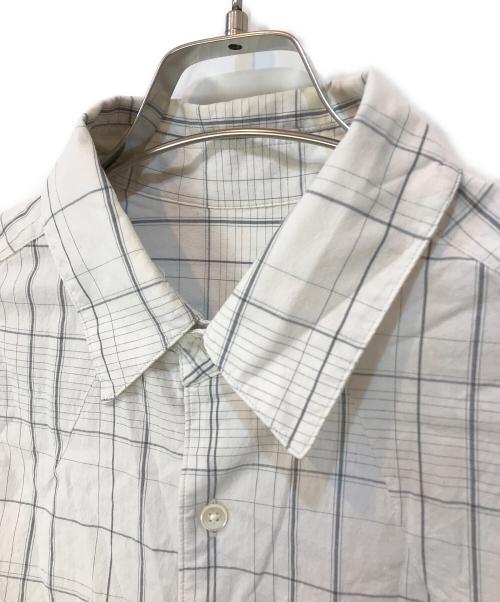 URU（ウル）URU (ウル) PLAID STANDARD SHIRTS ホワイト サイズ:1の古着・服飾アイテム