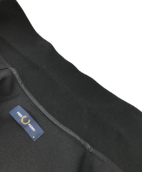FRED PERRY（フレッドペリー）FRED PERRY (フレッドペリー) RIB COLLAR JACKET ブラック サイズ:Mの古着・服飾アイテム