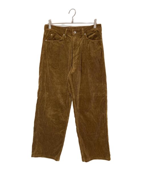 AURALEE（オーラリー）AURALEE (オーラリー) WASHED CORDUROY 5P PANTS ブラウン サイズ:3の古着・服飾アイテム