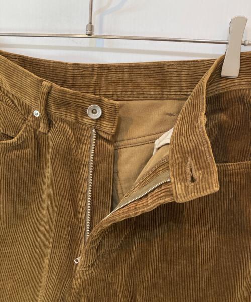 AURALEE（オーラリー）AURALEE (オーラリー) WASHED CORDUROY 5P PANTS ブラウン サイズ:3の古着・服飾アイテム