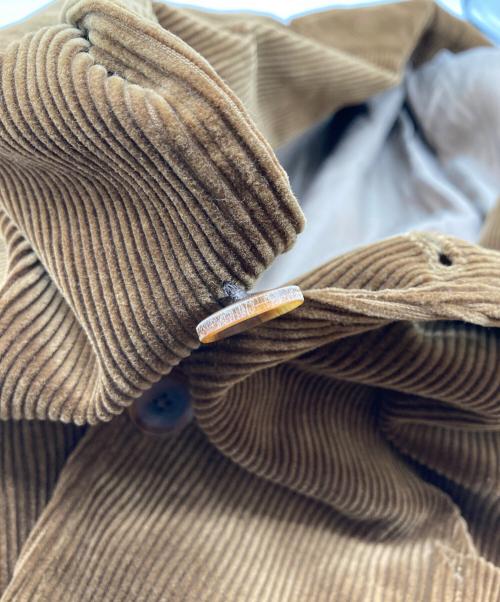 AURALEE（オーラリー）AURALEE (オーラリー) WASHED CORDUROY JACKET ブラウン サイズ:34の古着・服飾アイテム