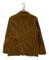 AURALEE (オーラリー) WASHED CORDUROY JACKET ブラウン サイズ:34：15000円