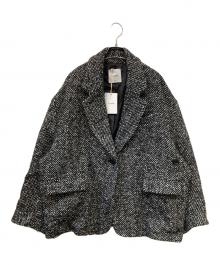 CLANE×SuzuHirose（クラネ×スズヒロセ）の古着「MIX COLOR OVER COAT」｜グレー