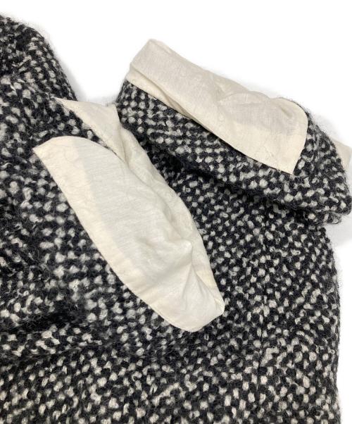 CLANE（クラネ）CLANE (クラネ) SuzuHirose (スズヒロセ) MIX COLOR OVER COAT グレー サイズ:1の古着・服飾アイテム