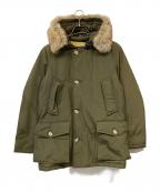WOOLRICHウールリッチ）の古着「ARCTIC PARKA ダウンジャケット」｜カーキ