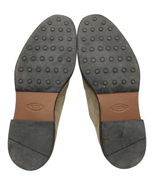 TOD'S（トッズ）TOD'S (トッズ) スウェードプレーントゥシューズ ベージュ サイズ:61/2の古着・服飾アイテム