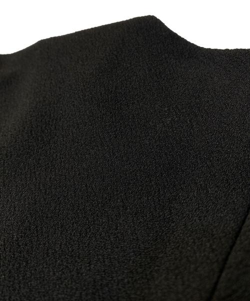 RED VALENTINO（レッドヴァレンティノ）RED VALENTINO (レッドヴァレンティノ) 半袖ブラウス ブラック サイズ:38の古着・服飾アイテム