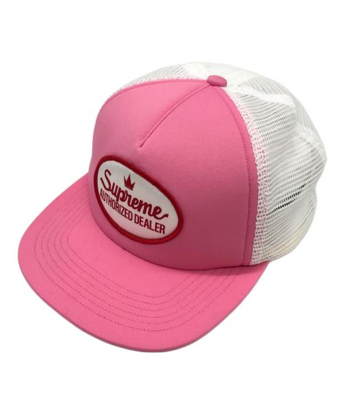 SUPREME（シュプリーム）SUPREME (シュプリーム) 21FW Authorized Mesh Back 5-Panel キャップ ピンク サイズ:-の古着・服飾アイテム
