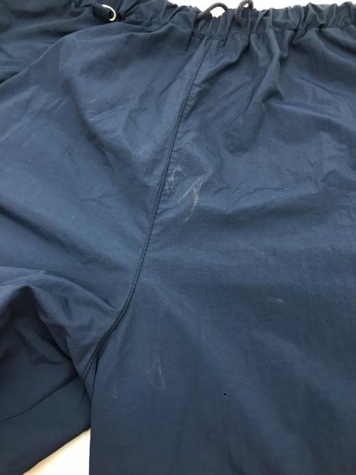 9090（9090）9090 (9090) Ninety ナイロンセットアップ ネイビー×ベージュ サイズ:Lの古着・服飾アイテム