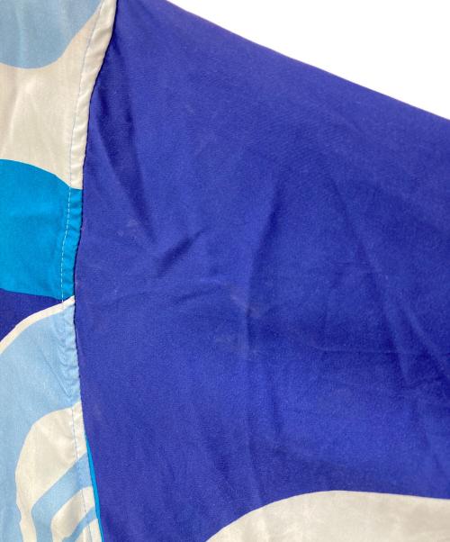 A BATHING APE（ア ベイシング エイプ）A BATHING APE (ア ベイシング エイプ) ABC CAMO OPEN COLLAR SHIRT ブルー サイズ:XLの古着・服飾アイテム