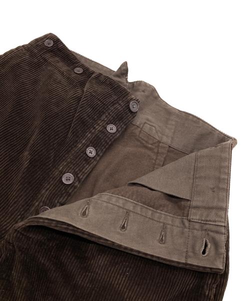 old town（オールドタウン）old town (オールドタウン) コーデュロイパンツ ブラウン サイズ:34の古着・服飾アイテム