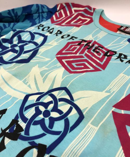 giant（ジャイアント）giant (ジャイアント) プリントカットソー ブルー サイズ:Mの古着・服飾アイテム