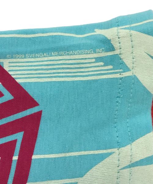 giant（ジャイアント）giant (ジャイアント) プリントカットソー ブルー サイズ:Mの古着・服飾アイテム