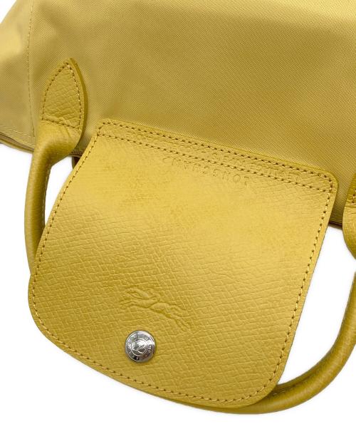 LONGCHAMP（ロンシャン）LONGCHAMP (ロンシャン) ル プリアージュ ハンドバッグS イエロー サイズ:-の古着・服飾アイテム