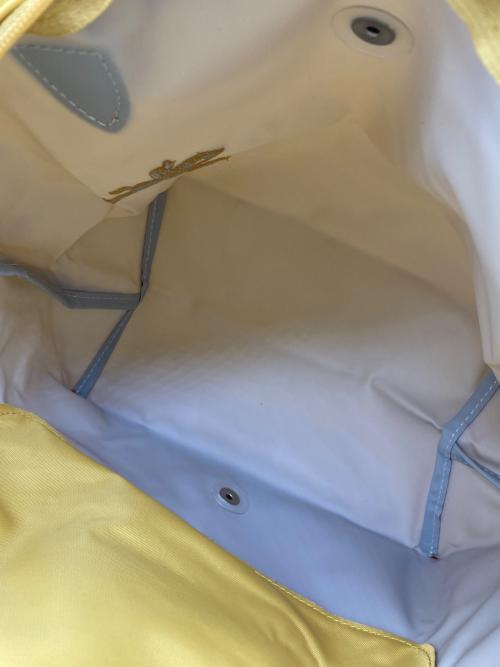 LONGCHAMP（ロンシャン）LONGCHAMP (ロンシャン) ル プリアージュ ハンドバッグS イエロー サイズ:-の古着・服飾アイテム