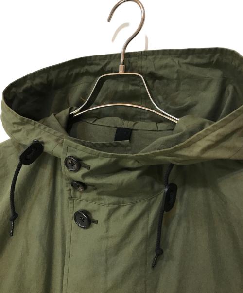 MARGARET HOWELL（マーガレットハウエル）MARGARET HOWELL (マーガレットハウエル) WATERPROOFED COTTON モッズコート グリーン サイズ:Mの古着・服飾アイテム