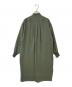 HYKE (ハイク) バンドカラープルオーバーワンピース グリーン サイズ:1：6000円