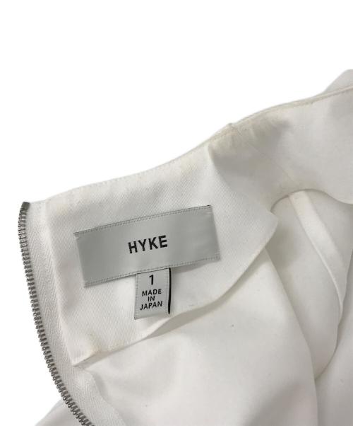 HYKE（ハイク）HYKE (ハイク) TASLAN TWILL TOP プルオーバーブラウス ホワイト サイズ:1の古着・服飾アイテム