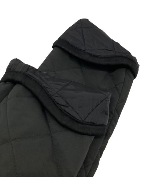 THE RERACS（ザ リラクス）THE RERACS (ザ リラクス) RERACS QUILTING HOODED COAT/リラックスフーデッドキルティングコート ブラック サイズ:36の古着・服飾アイテム