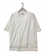 s'yteサイト）の古着「クルーネックハーフレイヤードTシャツ」｜ホワイト