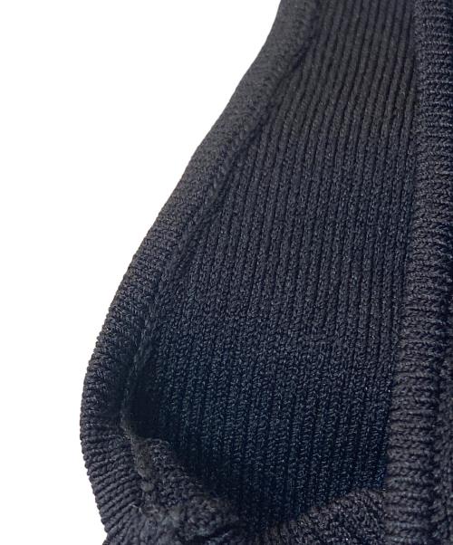 Diagram（ダイアグラム）Diagram (ダイアグラム) ロゴジャガードニットワンピース ホワイト×ブラック サイズ:36の古着・服飾アイテム