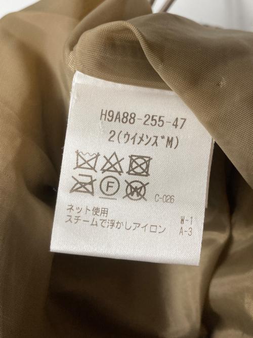 MACKINTOSH PHILOSOPHY（マッキントッシュ フィロソフィー）MACKINTOSH PHILOSOPHY (マッキントッシュ フィロソフィー) パネルチェックダウンジャケット ブラウン サイズ:Mの古着・服飾アイテム