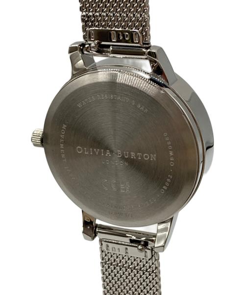 OLIVIA BURTON（オリビアバートン）OLIVIA BURTON (オリビアバートン) アンダーザシー - ミディ ウィッシングウェーブズ ブルーマザーオブパール＆シルバーメッシュ ブルー サイズ:-の古着・服飾アイテム