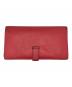 HERMES (エルメス) ベアン 長財布 レッド サイズ:-：26000円