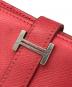 中古・古着 HERMES (エルメス) ベアン 長財布 レッド サイズ:-：26000円