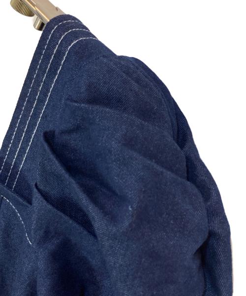 CALNAMUR（カルナムール）CALNAMUR (カルナムール) ウエストシェイプデニムワンピース インディゴ サイズ:Mの古着・服飾アイテム