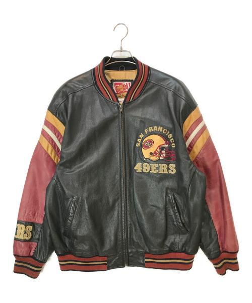 canl bentds（キャナルベンツ）canl bentds (キャナルベンツ) レザージャケット ブラック サイズ:XLの古着・服飾アイテム