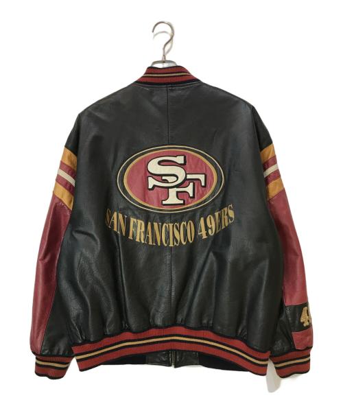 canl bentds（キャナルベンツ）canl bentds (キャナルベンツ) レザージャケット ブラック サイズ:XLの古着・服飾アイテム