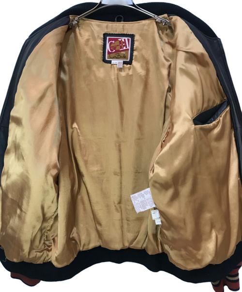 canl bentds（キャナルベンツ）canl bentds (キャナルベンツ) レザージャケット ブラック サイズ:XLの古着・服飾アイテム