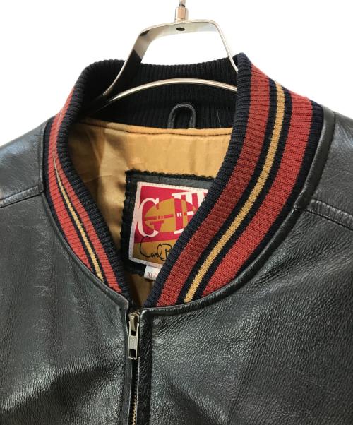 canl bentds（キャナルベンツ）canl bentds (キャナルベンツ) レザージャケット ブラック サイズ:XLの古着・服飾アイテム