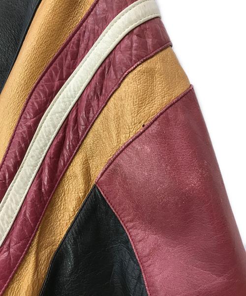 canl bentds（キャナルベンツ）canl bentds (キャナルベンツ) レザージャケット ブラック サイズ:XLの古着・服飾アイテム