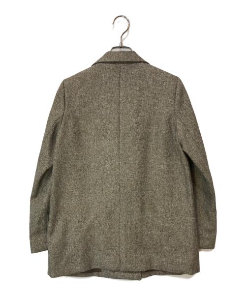 NATURAL BEAUTY BASIC（ナチュラルビューティーベーシック）NATURAL BEAUTY BASIC (ナチュラルビューティーベーシック) ツィーディーダブルジャケット ベージュ サイズ:Sの古着・服飾アイテム