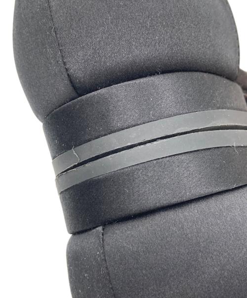 toteme（トーテム）toteme (トーテム) スクエアトゥーパールパンプス ブラック サイズ:35の古着・服飾アイテム