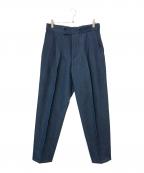 The CLASIKザ クラシック）の古着「BACK BELT TROUSER」｜インディゴ