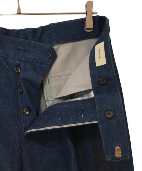 The CLASIK（ザ クラシック）The CLASIK (ザ クラシック) BACK BELT TROUSER インディゴ サイズ:48の古着・服飾アイテム
