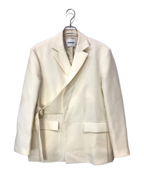 AMBUSH（アンブッシュ）AMBUSH (アンブッシュ) BELTED JACKET アイボリー サイズ:44の古着・服飾アイテム
