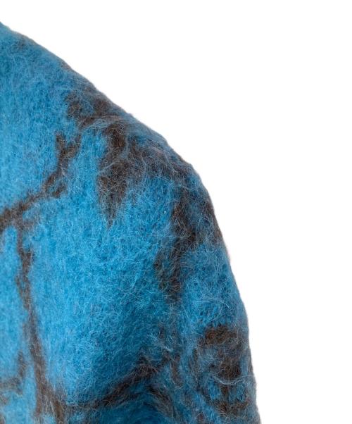 South2 West8（サウスツー ウエストエイト）South2 West8 (サウスツー ウエストエイト) Loose Fit V Neck Sweater ブルー サイズ:Sの古着・服飾アイテム