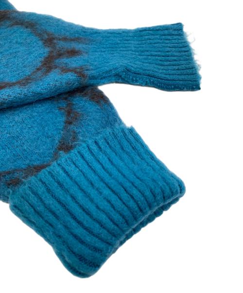 South2 West8（サウスツー ウエストエイト）South2 West8 (サウスツー ウエストエイト) Loose Fit V Neck Sweater ブルー サイズ:Sの古着・服飾アイテム