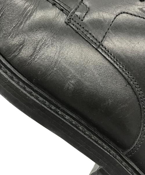 HARROGATE（ハロゲイト）HARROGATE (ハロゲイト) EDGEWARE Uチップ シューズ ブラック サイズ:6の古着・服飾アイテム