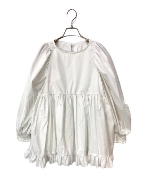 YOIHI（ヨイヒ）YOIHI (ヨイヒ) 長袖ブラウス ホワイト サイズ:FREEの古着・服飾アイテム