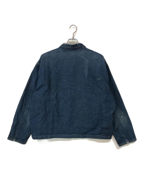 A.PRESSE（アプレッセ）A.PRESSE (アプレッセ) US NAVY Denim Jacket インディゴ サイズ:3の古着・服飾アイテム